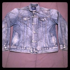 Mens Blue jean (denim) jacket L